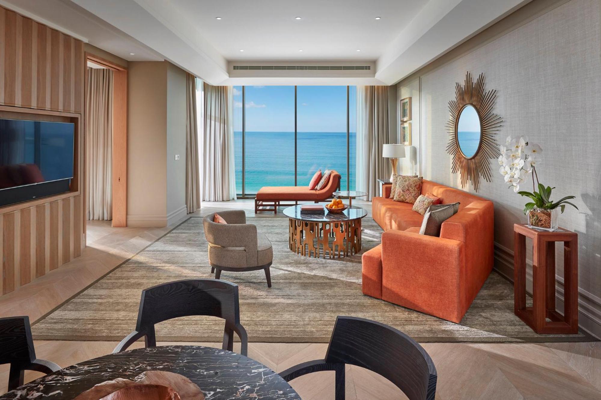Mandarin Oriental Jumeira, דובאי מראה חיצוני תמונה A living room at the hotel