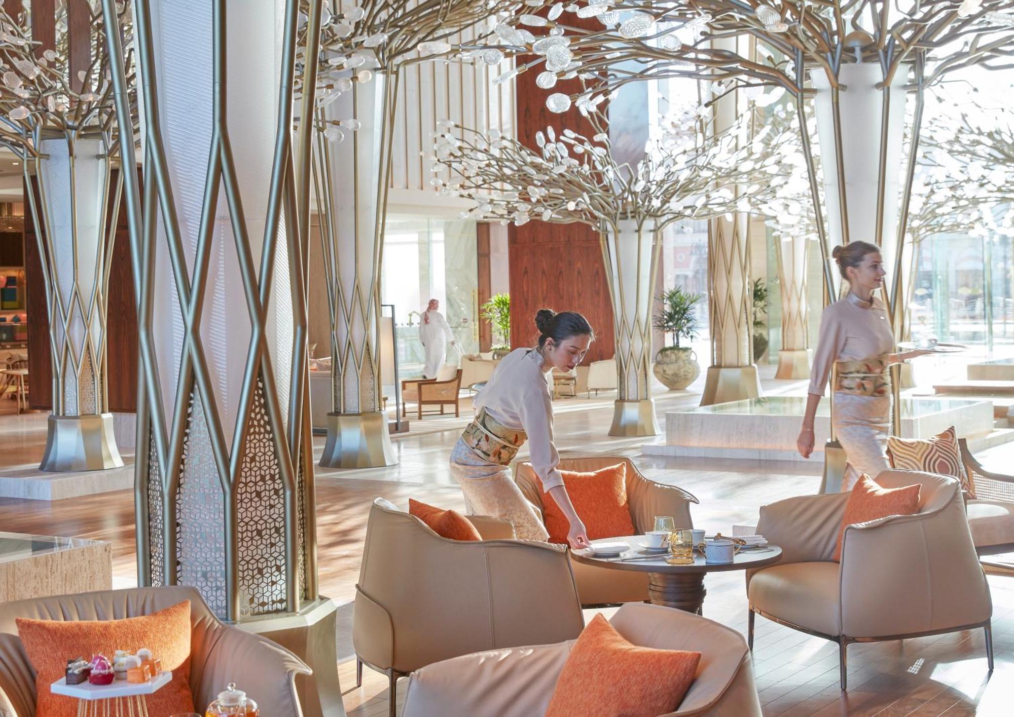 Mandarin Oriental Jumeira, דובאי מראה חיצוני תמונה The lobby of the hotel