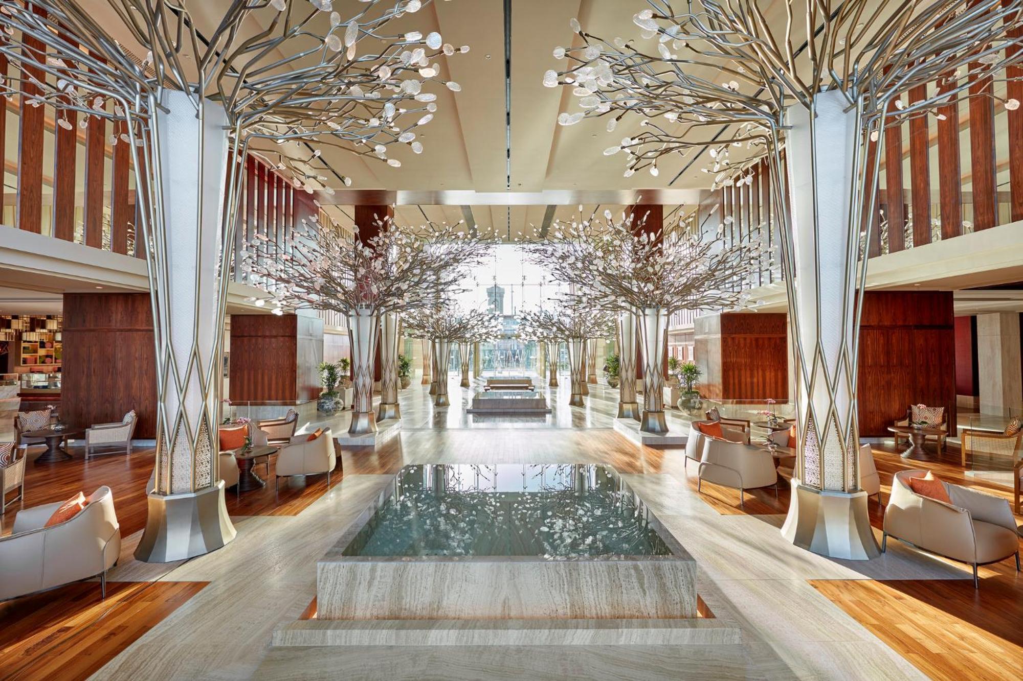 Mandarin Oriental Jumeira, דובאי מראה חיצוני תמונה The lobby of the hotel