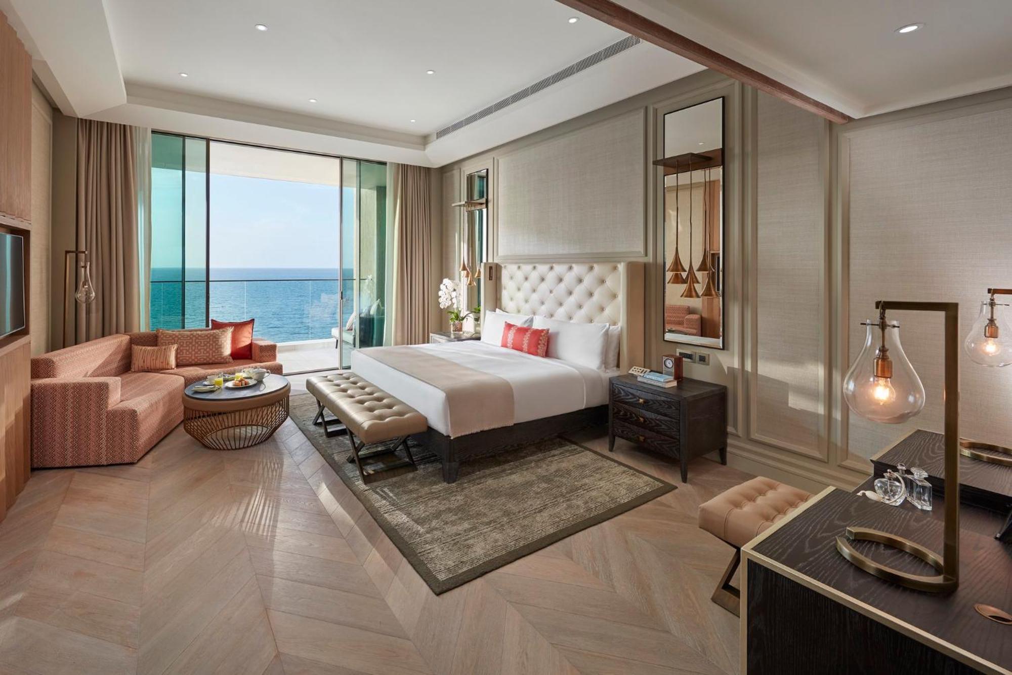 Mandarin Oriental Jumeira, דובאי מראה חיצוני תמונה A bedroom at the hotel