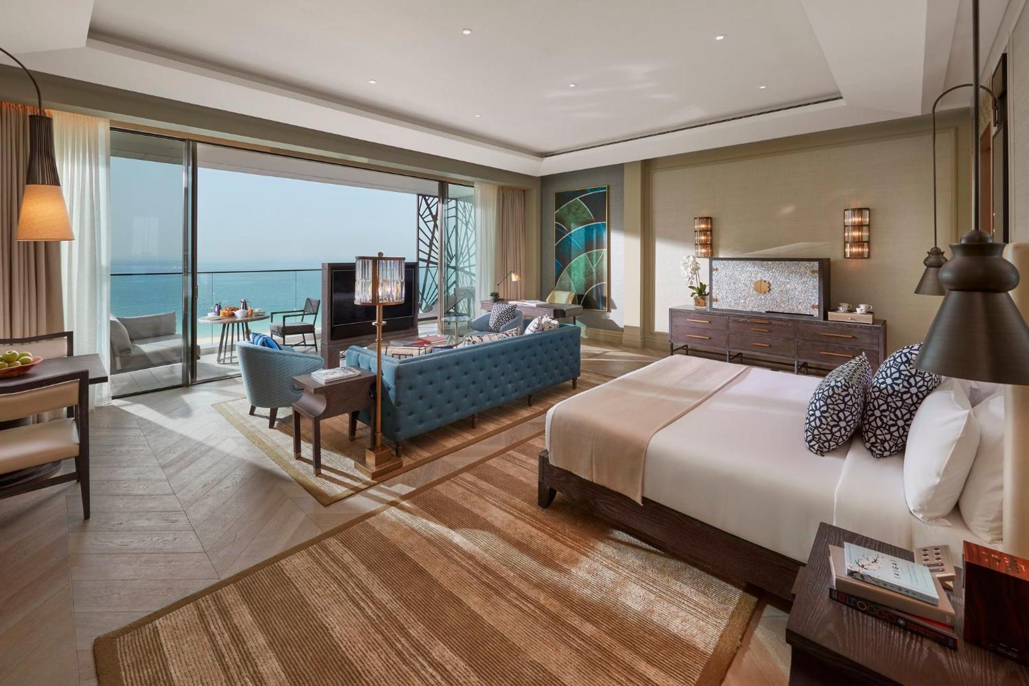 Mandarin Oriental Jumeira, דובאי מראה חיצוני תמונה A bedroom at the hotel