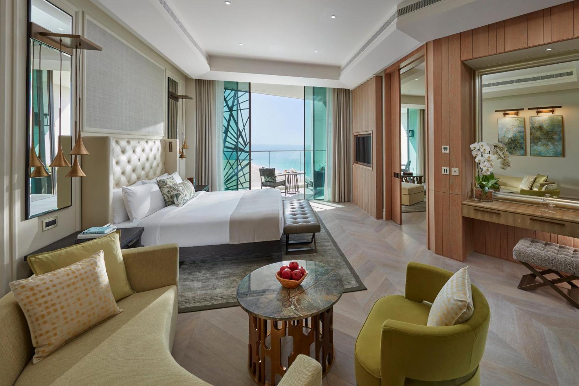Mandarin Oriental Jumeira, דובאי מראה חיצוני תמונה A bedroom at the hotel